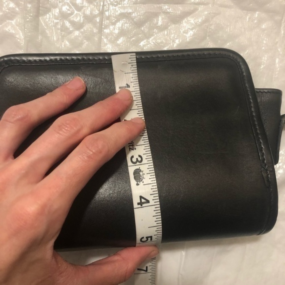 Coach vintage disco swing 9048 black leather bag - Picture 5 of 12